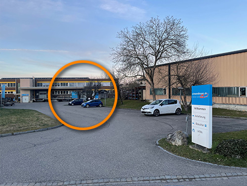 Parkplätze am Dammweg 43 für Privatwagen